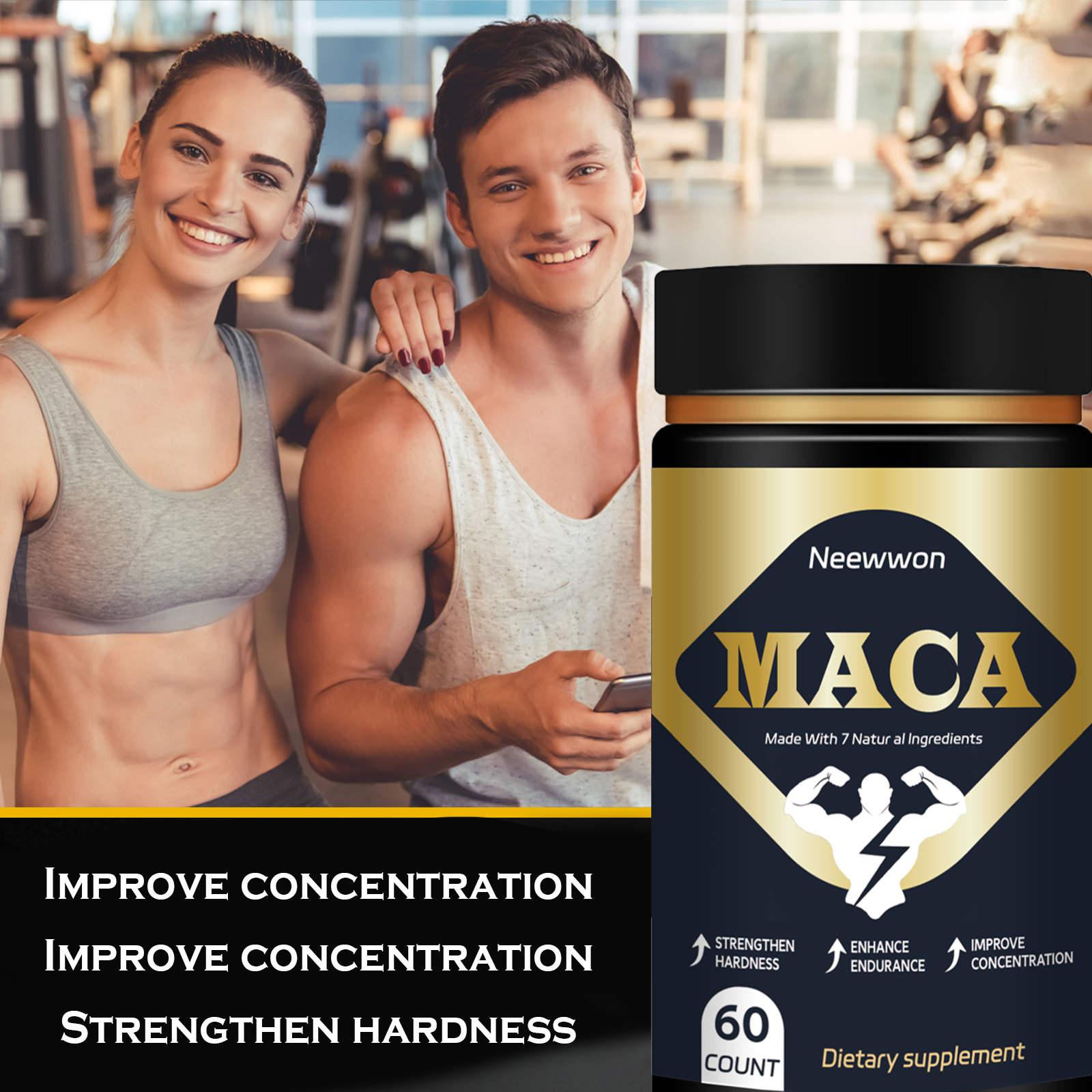 Health Wellness Day - Neewwon Natural Maca Root Supplement High