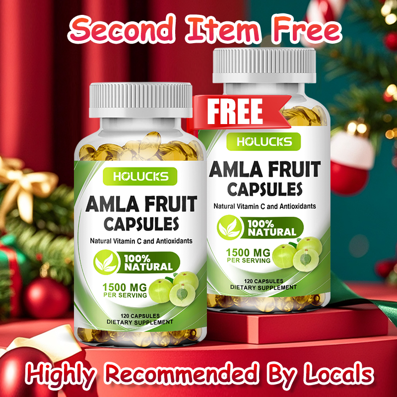 Health Wellness Day - HOLUCKS Amla Fruit Extract Capsules, Support