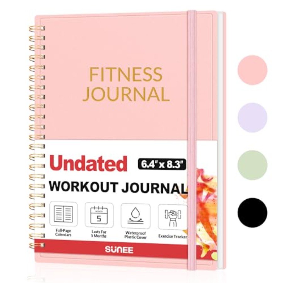 Fitness Journal Planner - Fitness Journal Workout Planner for Women