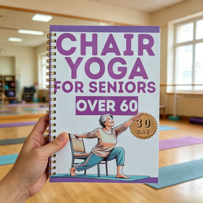 Fitness Journal Planner - 28-Day Chair Yoga Weight Loss Program