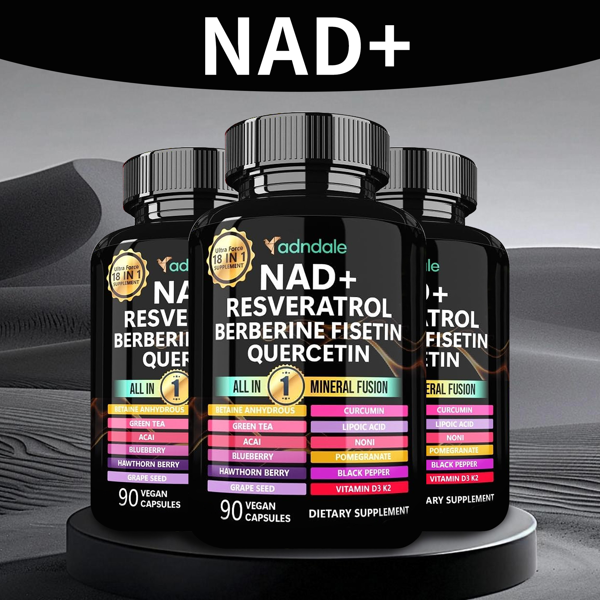 90pcs NAD Supplement - Longevi - Longevity Health & Wellness Hotel recensione e prezzo