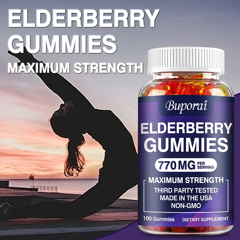 Elderberry Gummies - with Vita - Health Wellness Vitamins recensione e prezzo