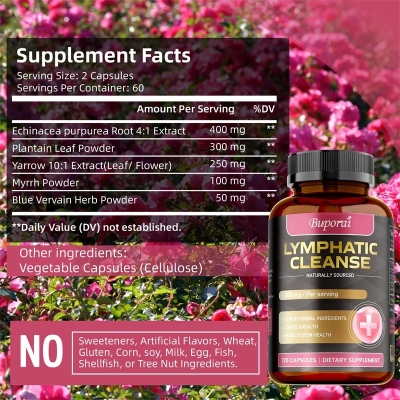 Lymphatic Cleanse Supplement - - Health Wellness Energy recensione e prezzo