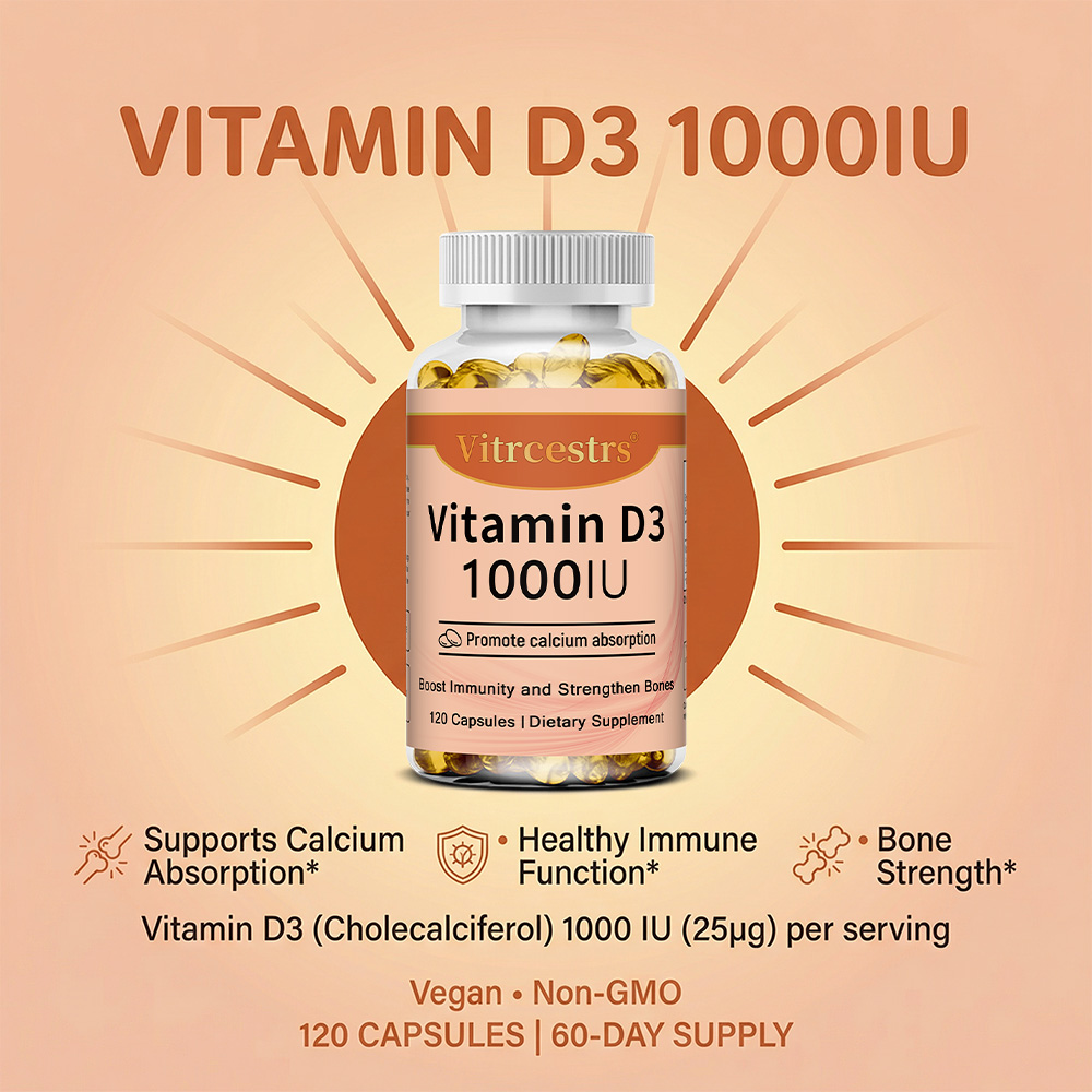 Vitamin D3 1000 IU Capsules, S - Health Wellness Day recensione e prezzo