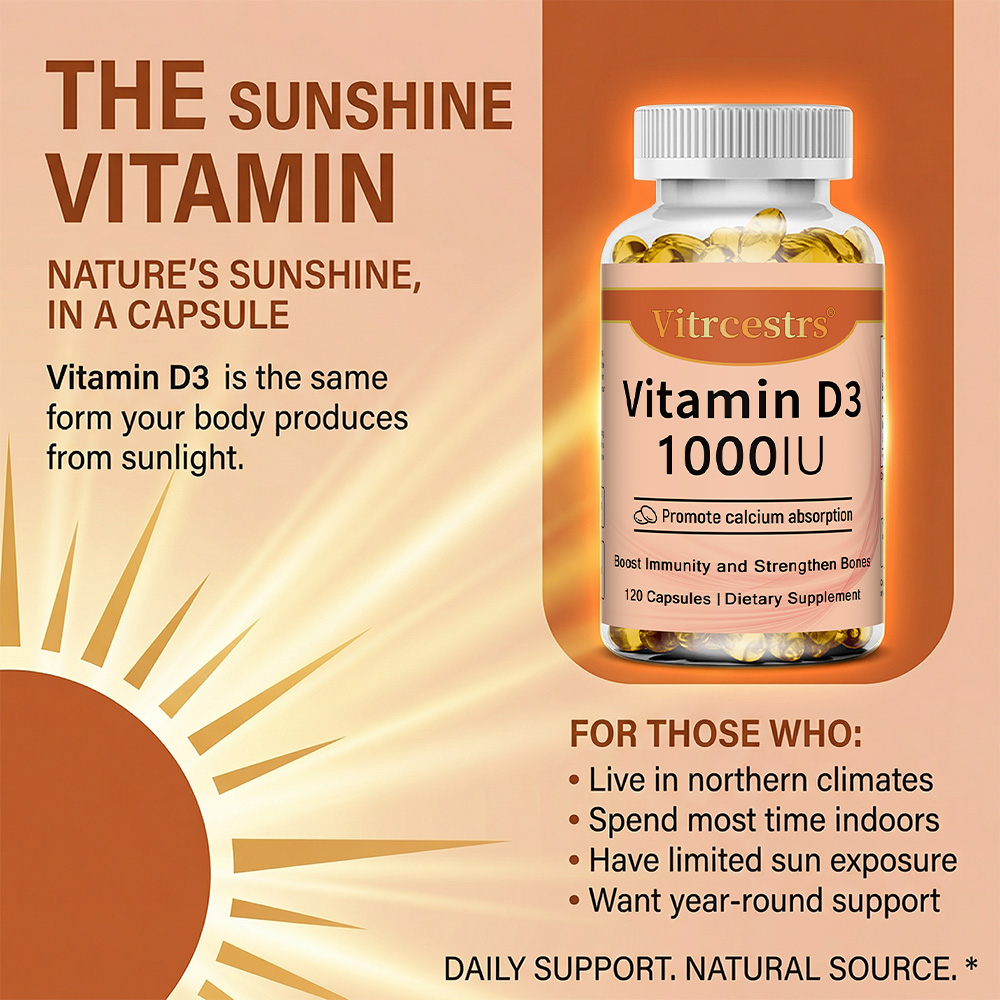 Vitamin D3 1000 IU Capsules, S - Health Wellness Day recensione e prezzo