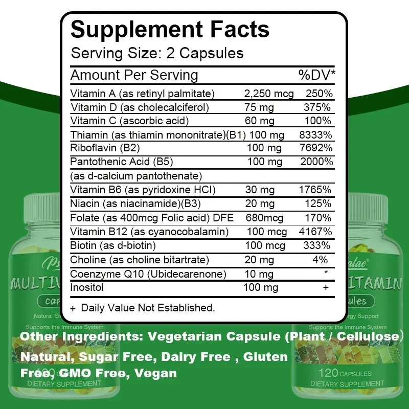 Multivitamin Capsules - Improv - Health Wellness Vitamins recensione e prezzo