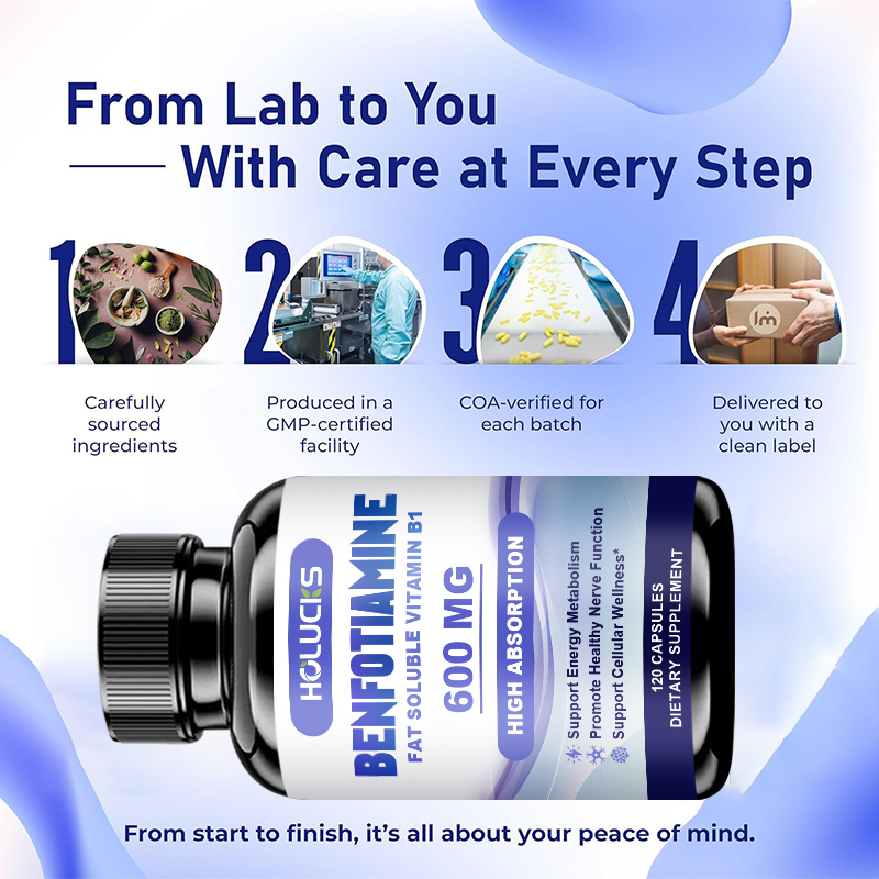 Benfotiamine Capsules, with Fa - Health Wellness Vitamins recensione e prezzo