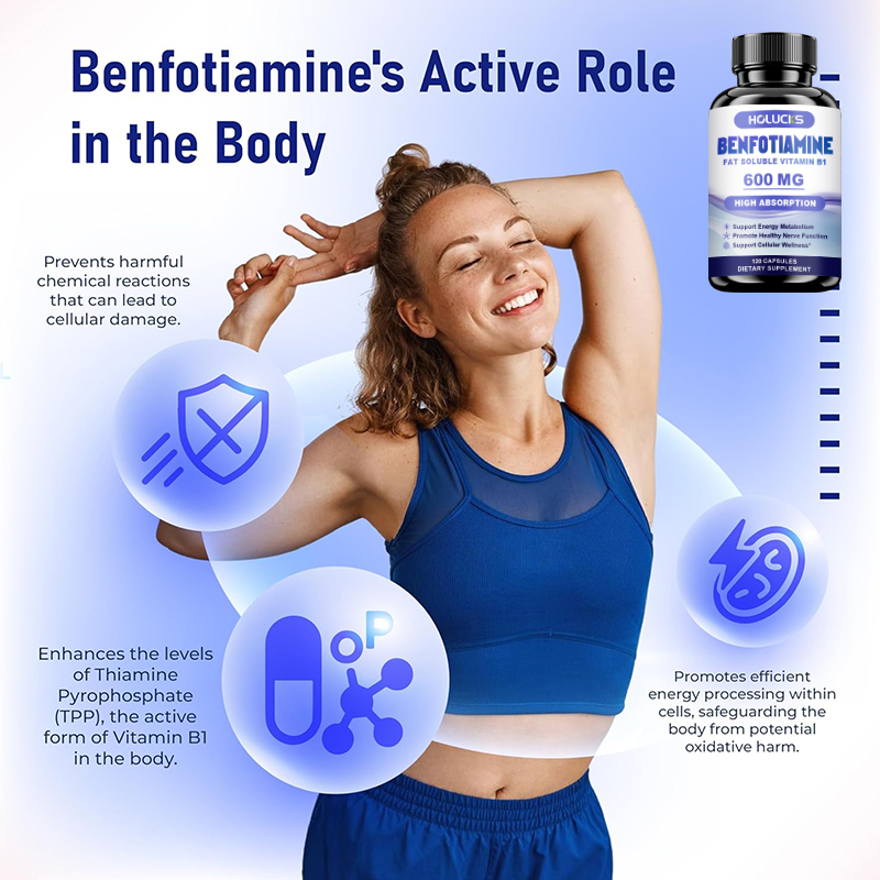 Benfotiamine Capsules, with Fa - Health Wellness Vitamins recensione e prezzo