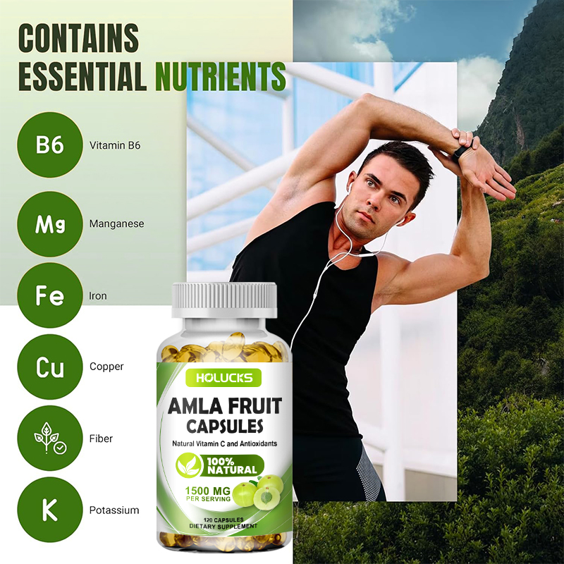 HOLUCKS Amla Fruit Extract Cap - Health Wellness Day recensione e prezzo