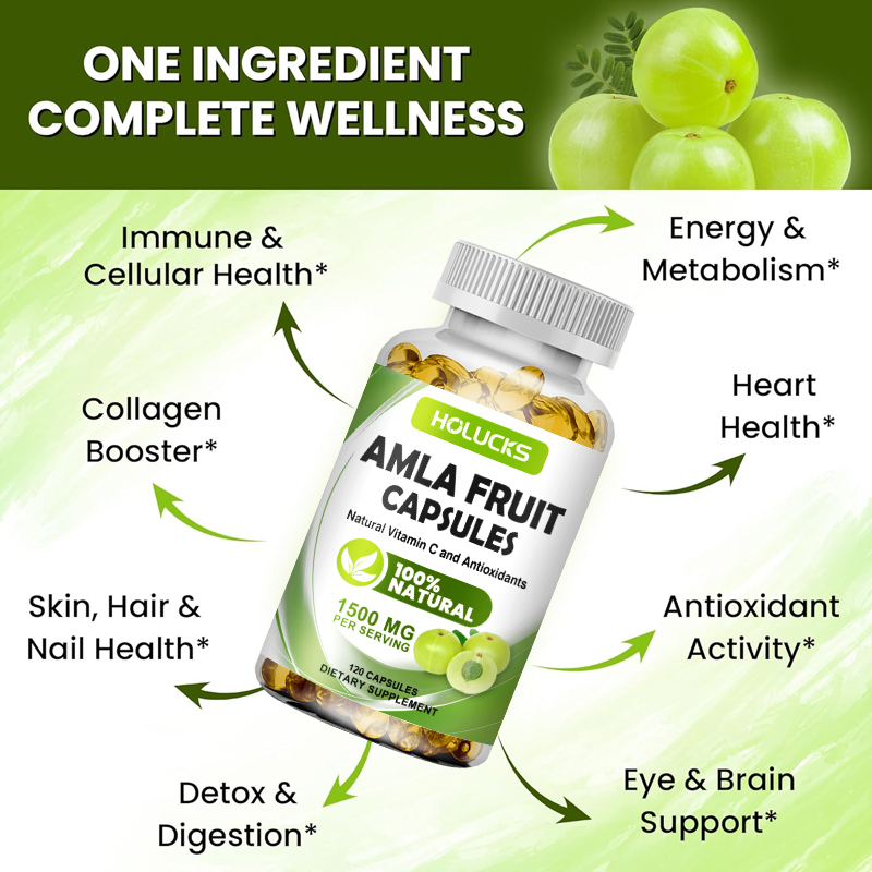 HOLUCKS Amla Fruit Extract Cap - Health Wellness Day recensione e prezzo