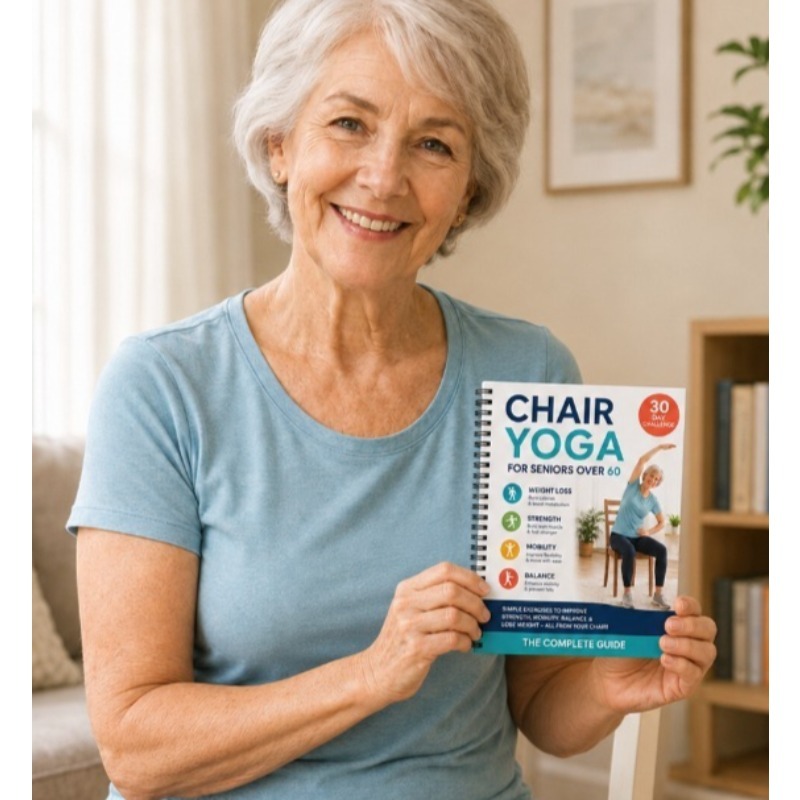 30 Day Chair Yoga Training Gui - Fitness Journal Planner recensione e prezzo