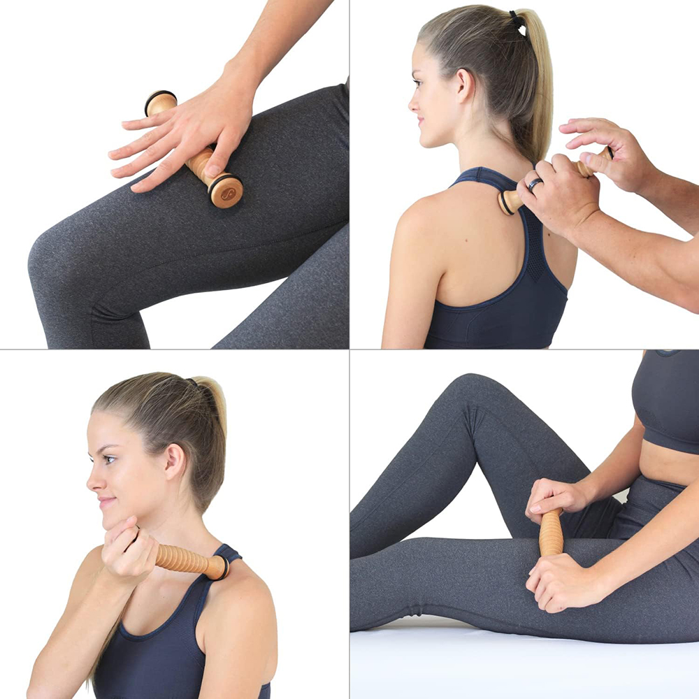 Wooden Massager Body Back Wood - Reflexology Foot Roller recensione e prezzo