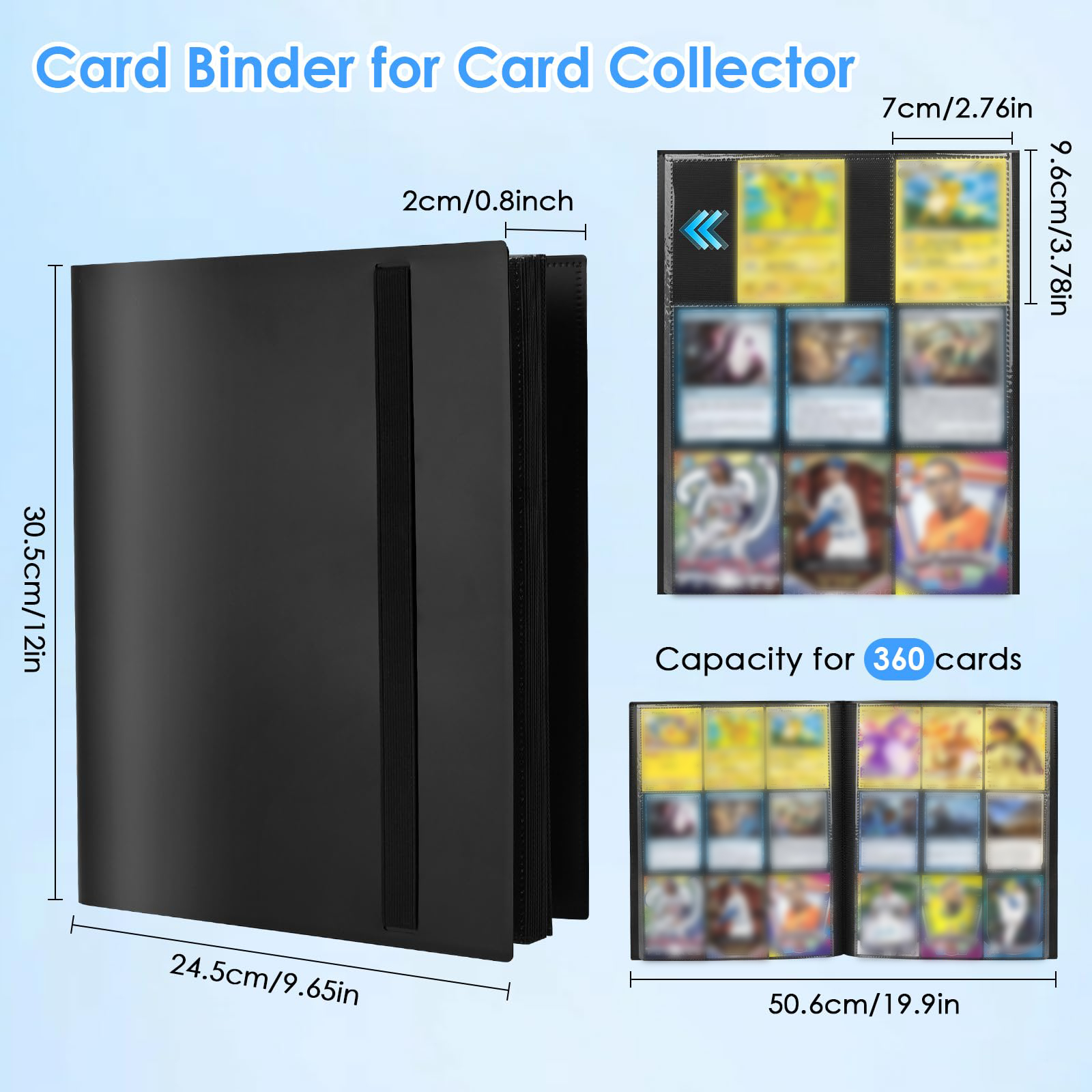 9-Pocket Card Binder (360 Card - Fitness Journal Planner recensione e prezzo
