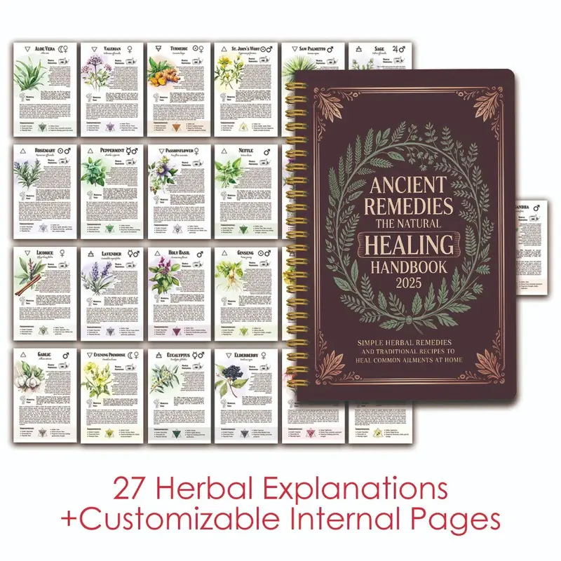 Natural Remedies Handbook with - Health & Wellness Là Gì recensione e prezzo