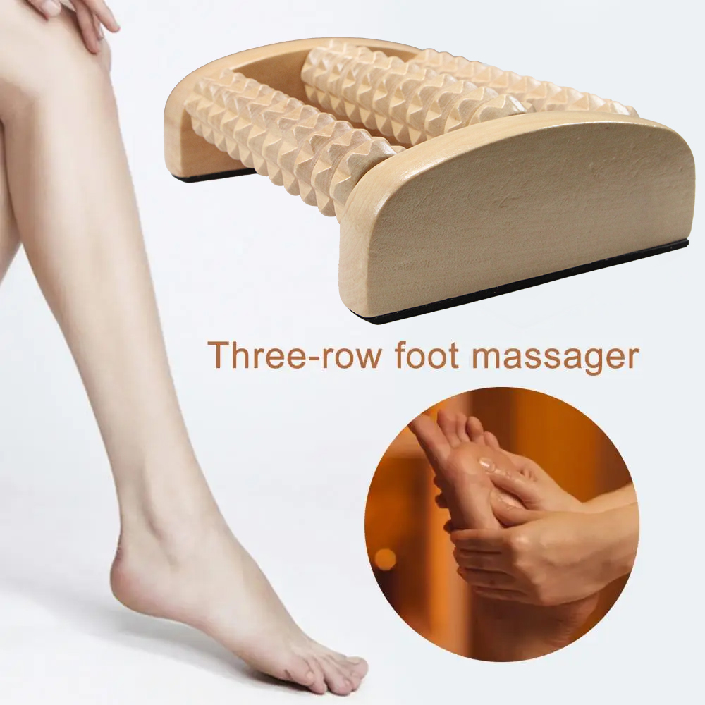Foot Massage Roller Wood Thera - Reflexology Foot Roller recensione e prezzo