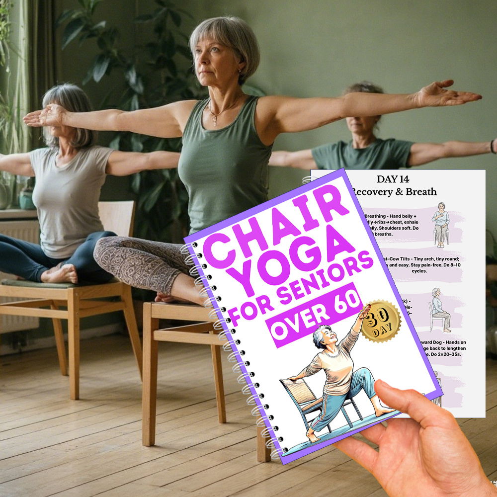 28-Day Chair Yoga Weight Loss  - Fitness Journal Planner recensione e prezzo