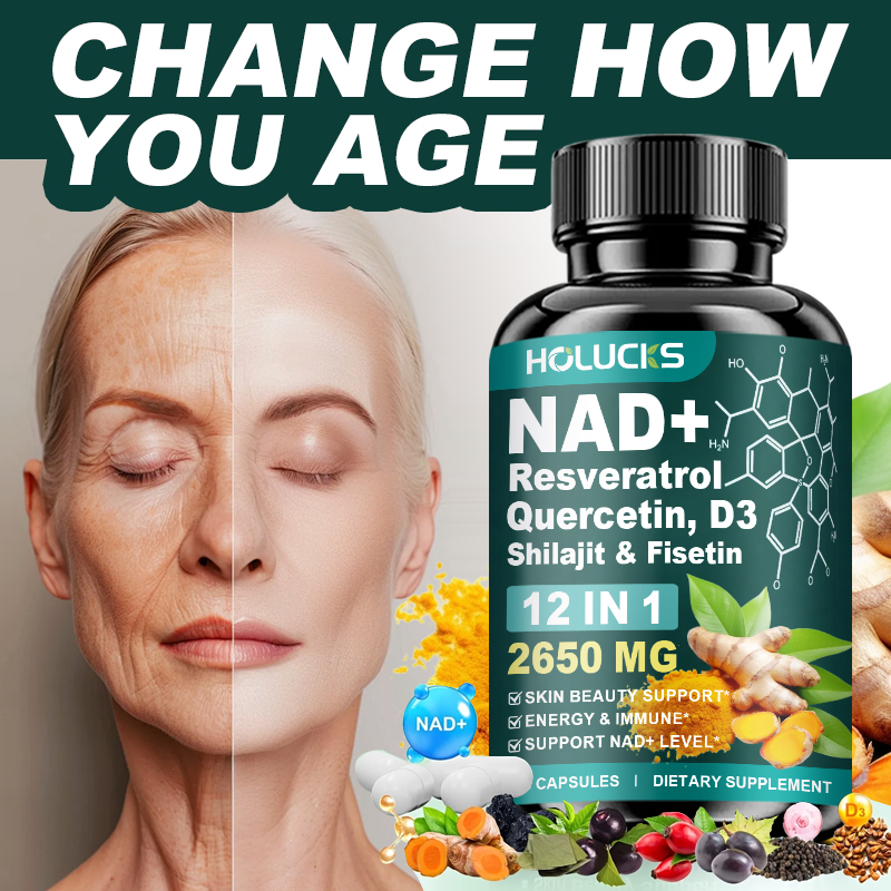 HOLUCKS 12-in-1 NAD+ Supplemen - Health Wellness Energy recensione e prezzo
