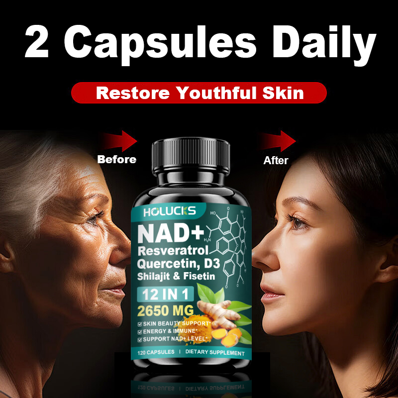 HOLUCKS 12-in-1 NAD+ Supplemen - Health Wellness Energy recensione e prezzo