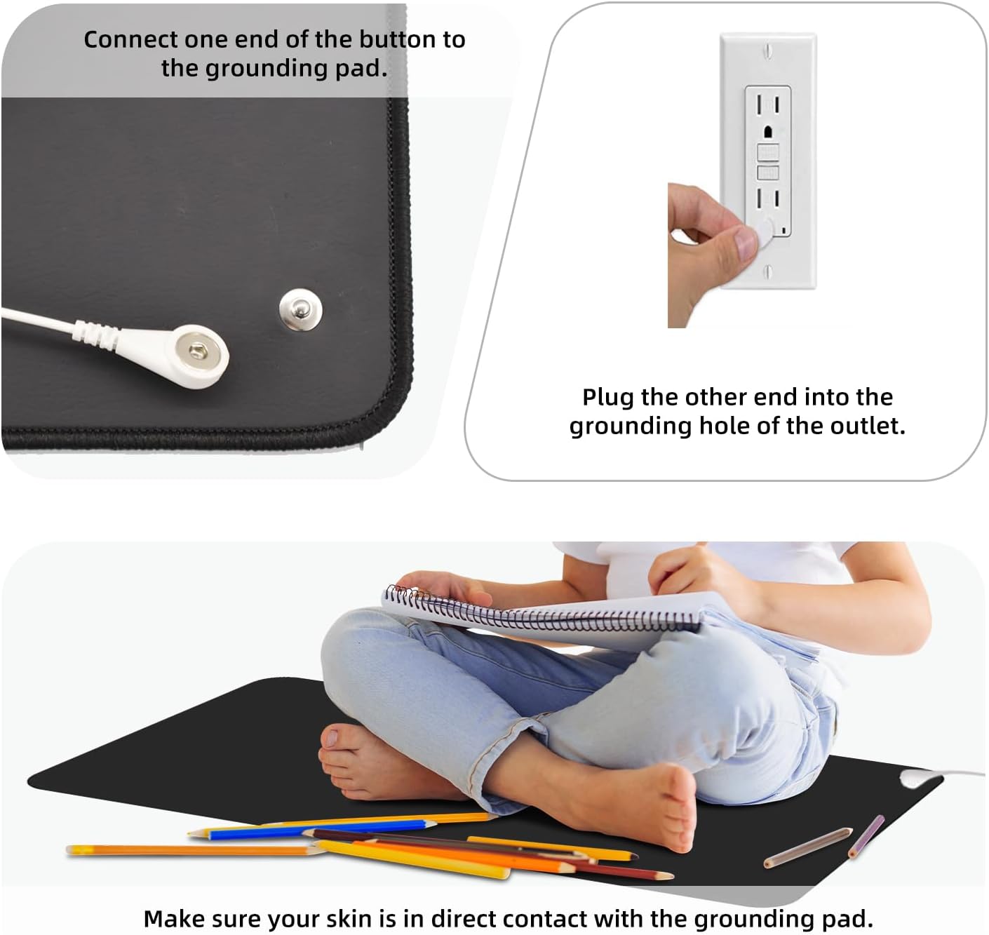 40X60CM Grounding Mat With Gro - Health Wellness Energy recensione e prezzo