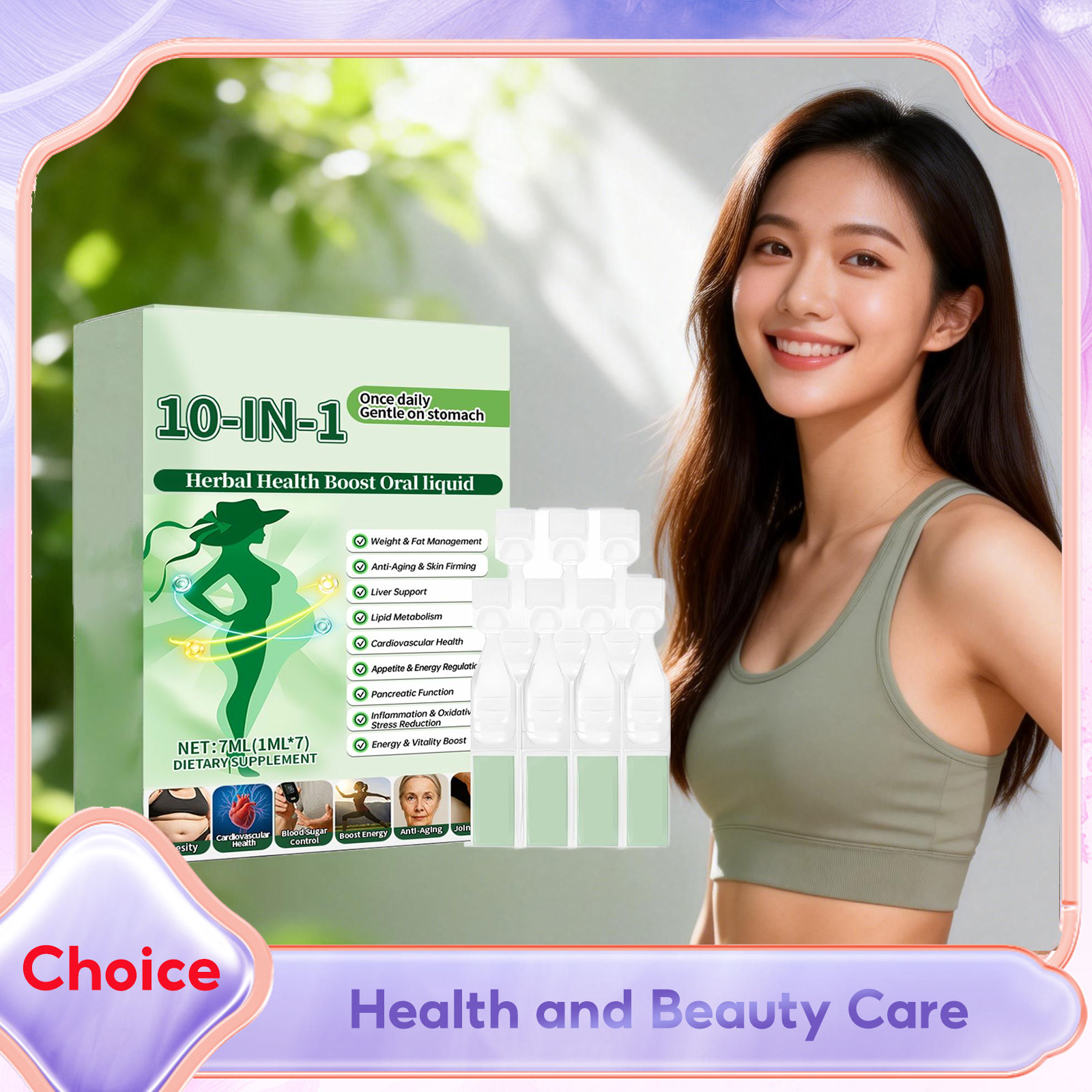 10 in 1 Herbal Health Support  - Health Wellness Vitamins recensione e prezzo