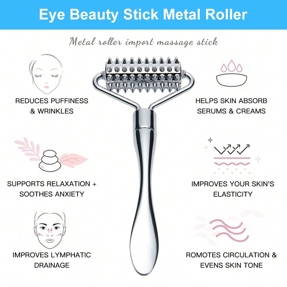 Stainless Steel Facial Massage - Reflexology Foot Roller recensione e prezzo