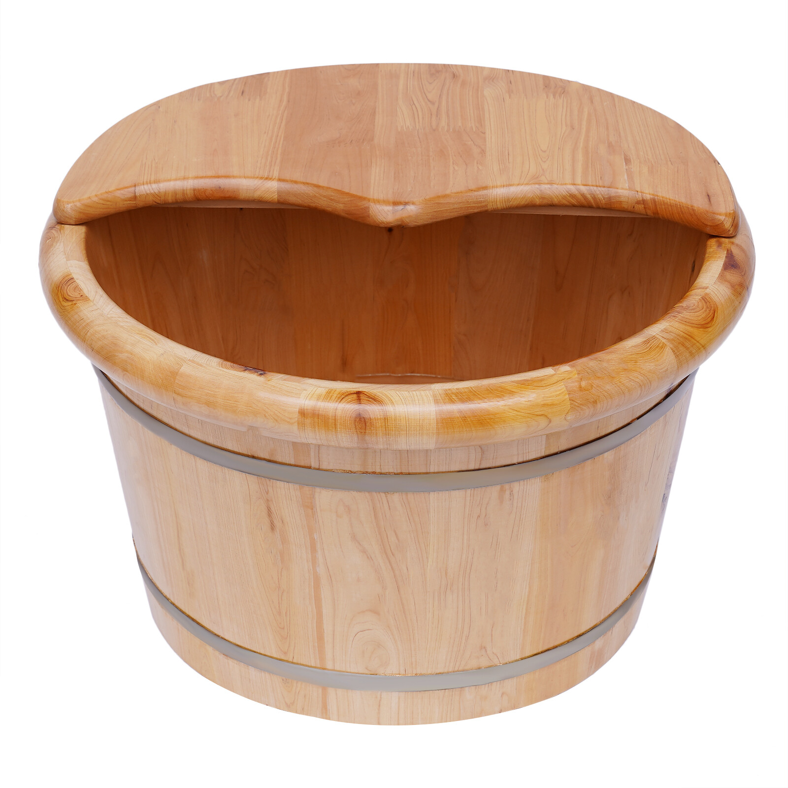 Cedar Wood Foot Bath Tub Leak- - Reflexology Foot Roller recensione e prezzo