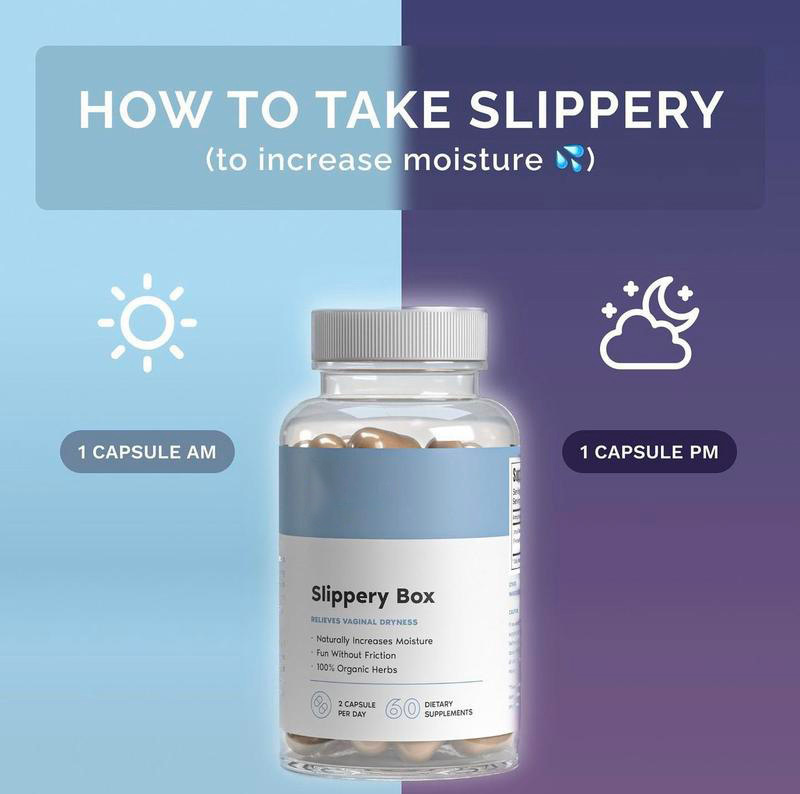 Slippery Box - 60 Capsules for - Health Wellness Day recensione e prezzo