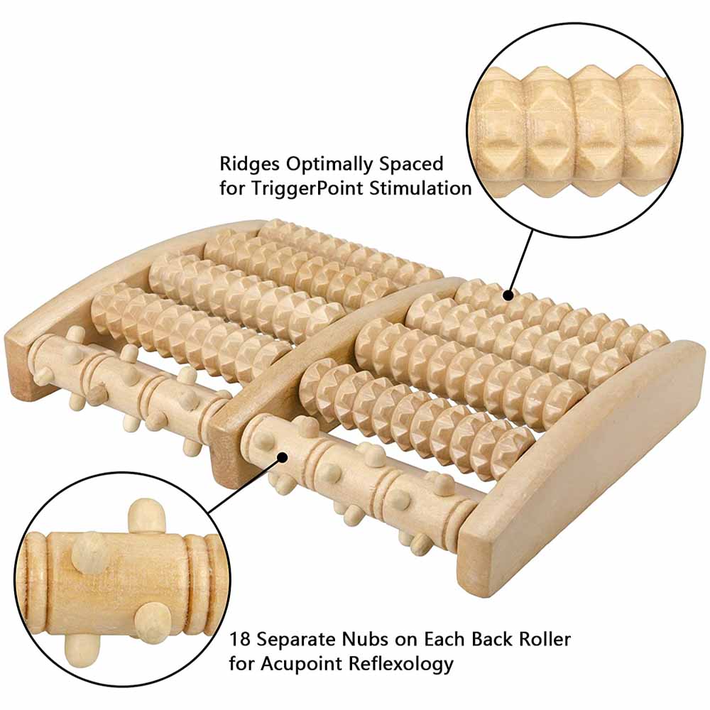 Foot Massager for Plantar Fasc - Reflexology Foot Roller recensione e prezzo