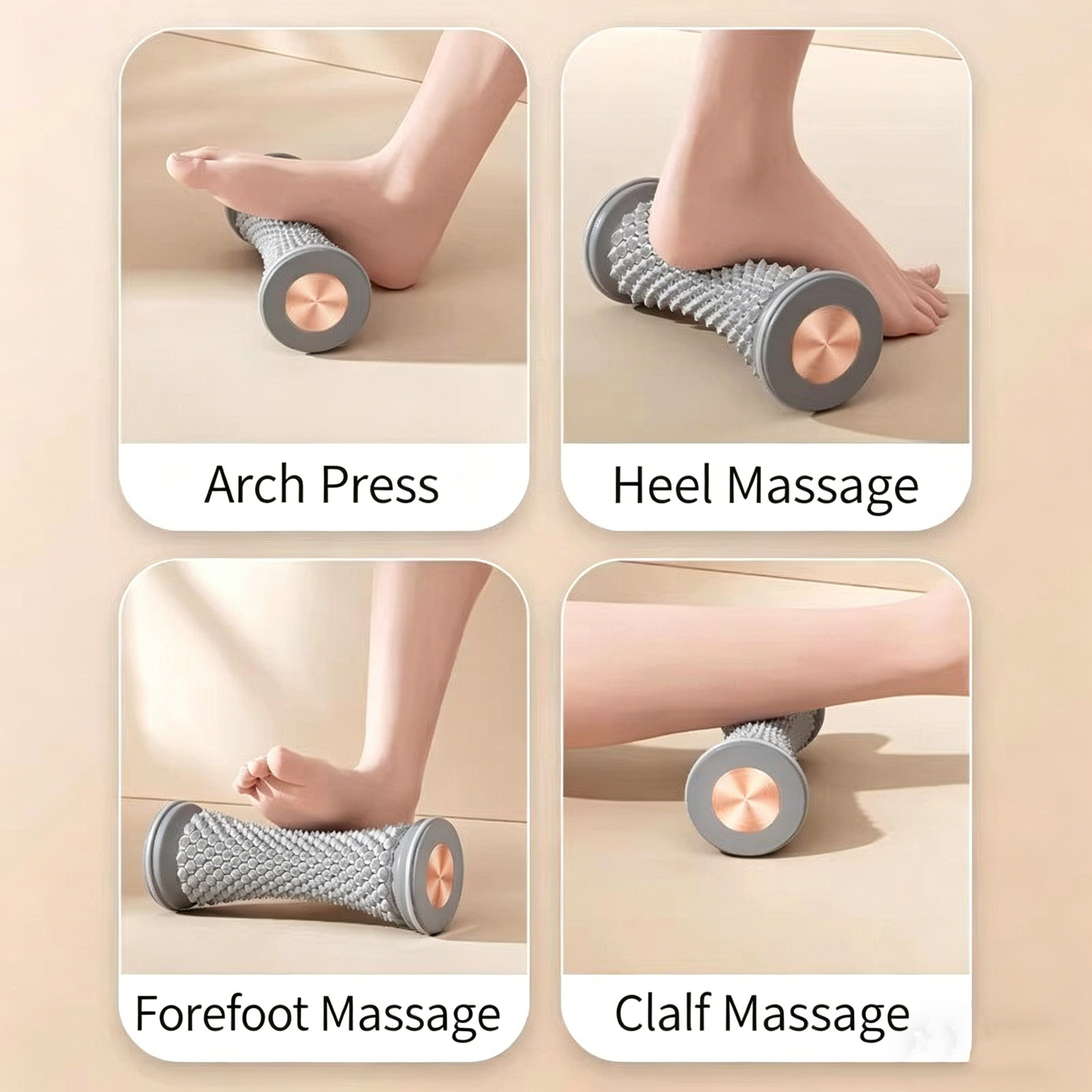 Portable Plantar Fascia Massag - Reflexology Foot Roller recensione e prezzo