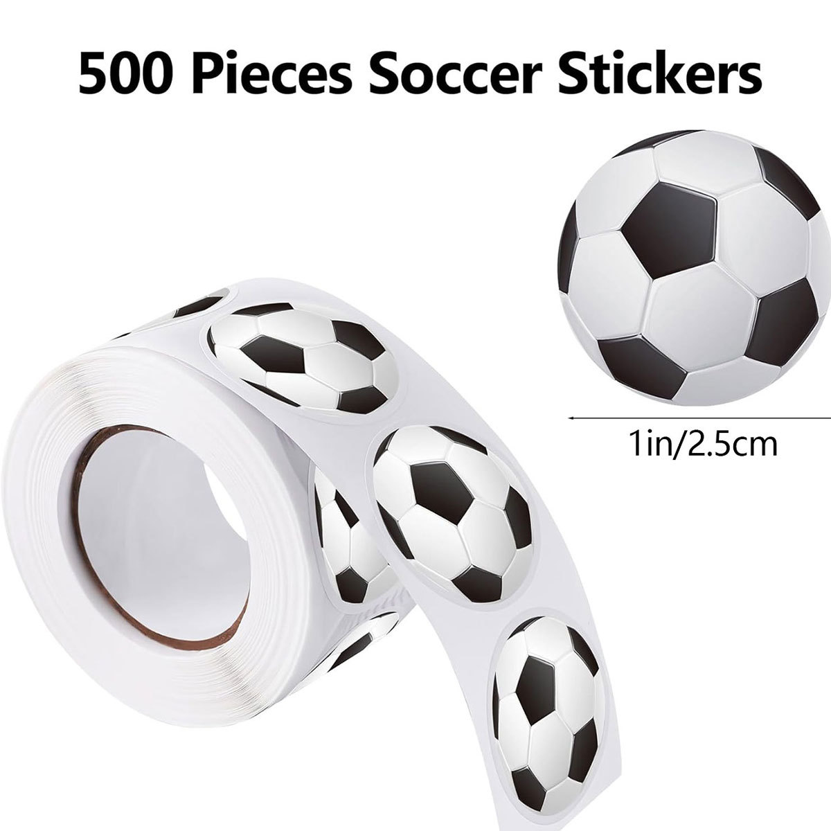 100-500pcs Footballs Stickers  - Fitness Journal Planner recensione e prezzo