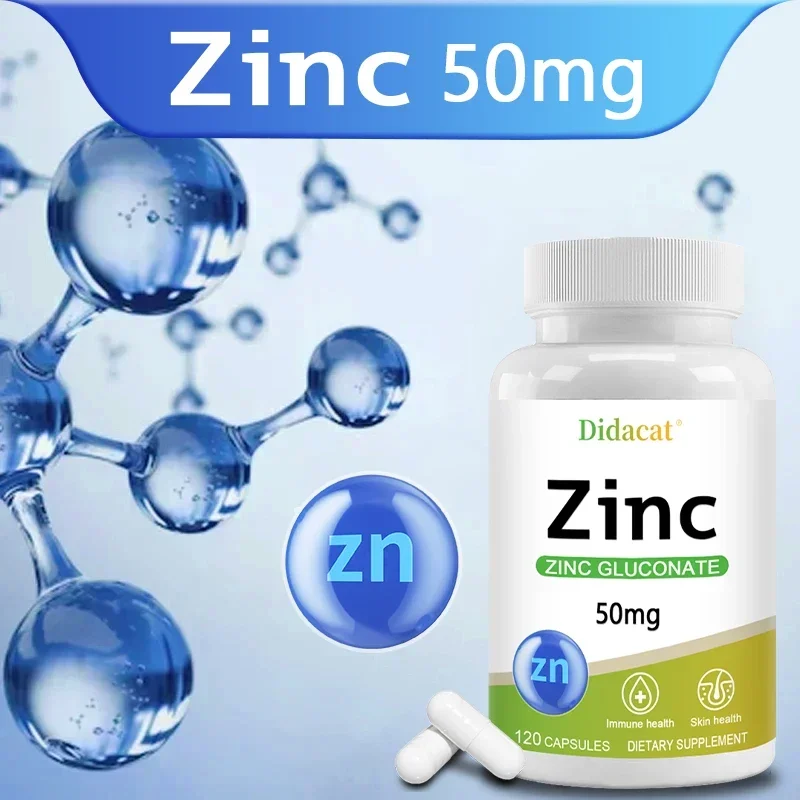 Zinc 50 Mg - with Zinc Glucona - Health Wellness Day recensione e prezzo